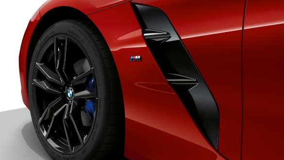 BMW Z4 Roadster (G29), saídas de ar BMW Z4 Roadster com saída de ar e jante dianteira