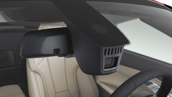 BMW Z4 Roadster (G29), assistente de condução Perspetiva do interior do BMW Z4 Roadster (G29) através do para-brisas