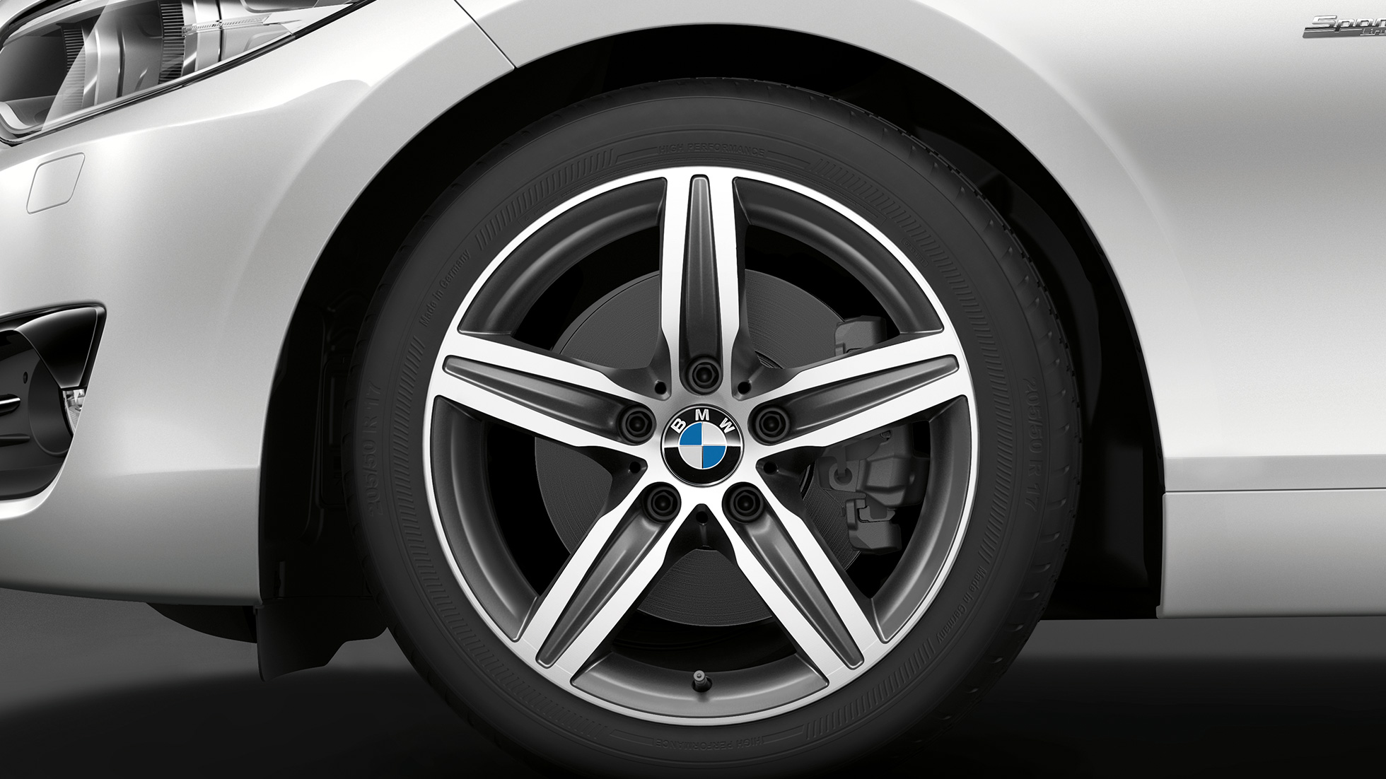 BMW Série 2 Cabrio, jantes da Versão Line Sport BMW Série 2 Cabrio, jantes da Versão Line Sport