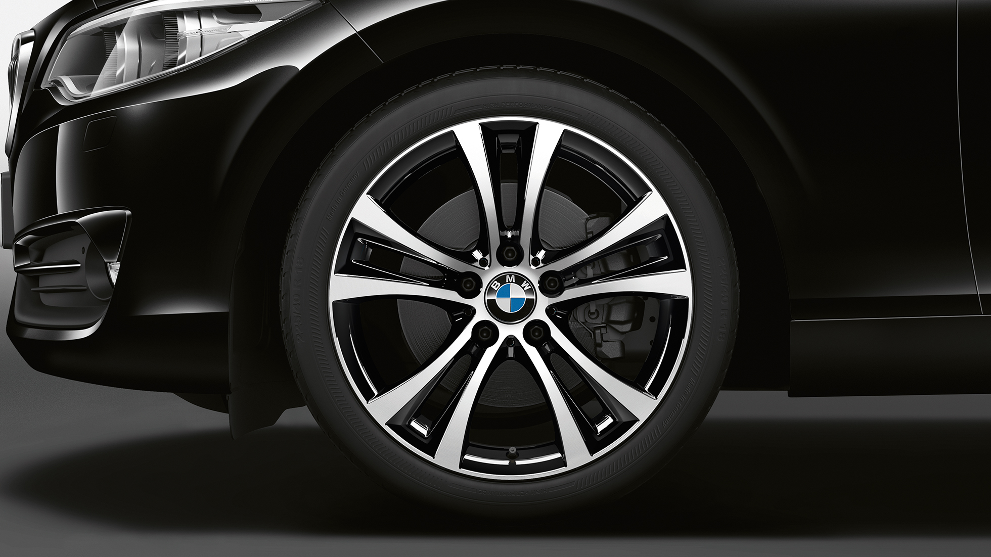 BMW Série 2 Coupé, jantes da Versão Line Sport BMW Série 2 Coupé, jantes da Versão Line Sport