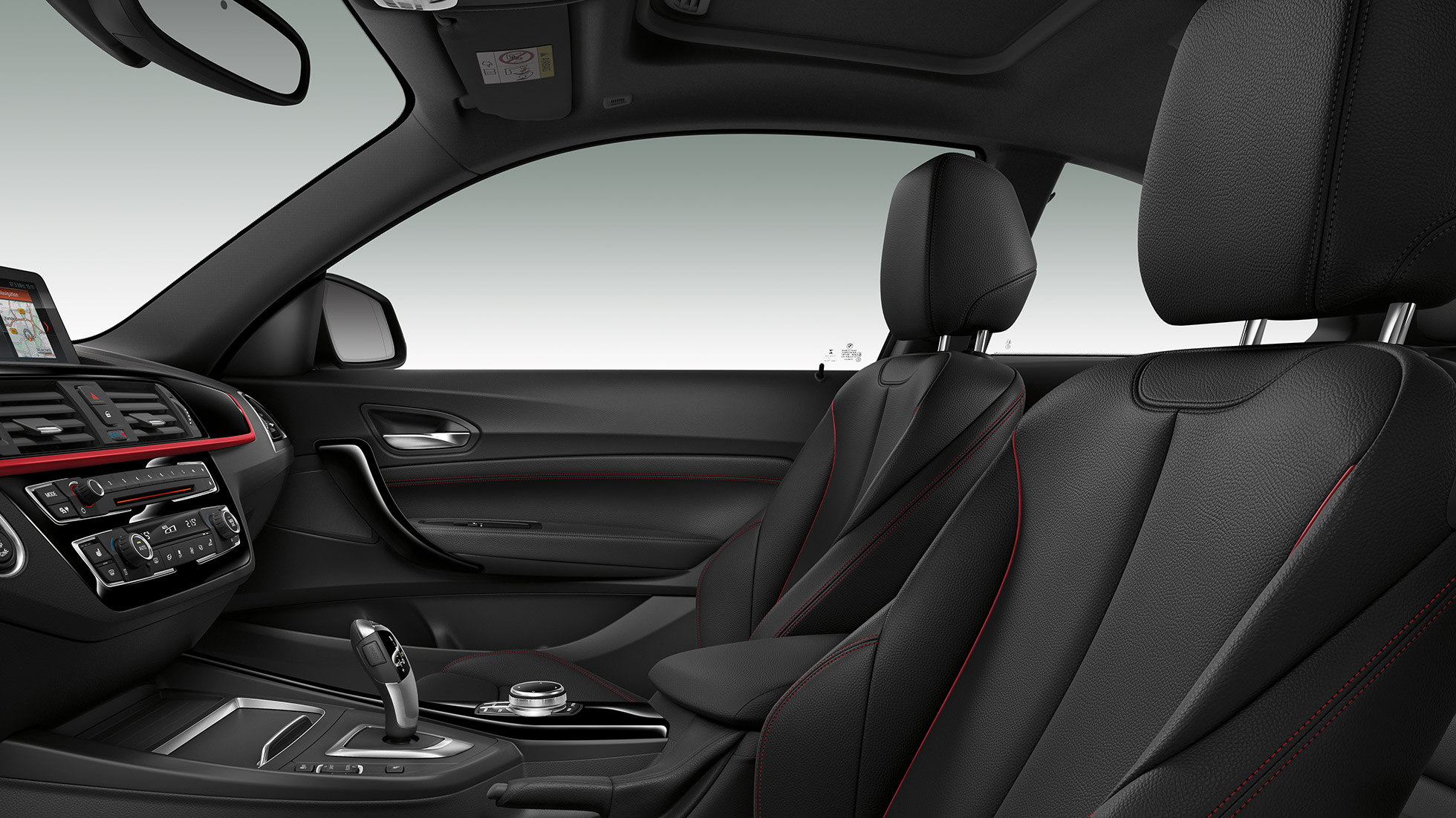 BMW Série 2 Coupé, interior da Versão Line Sport BMW Série 2 Coupé, interior da Versão Line Sport