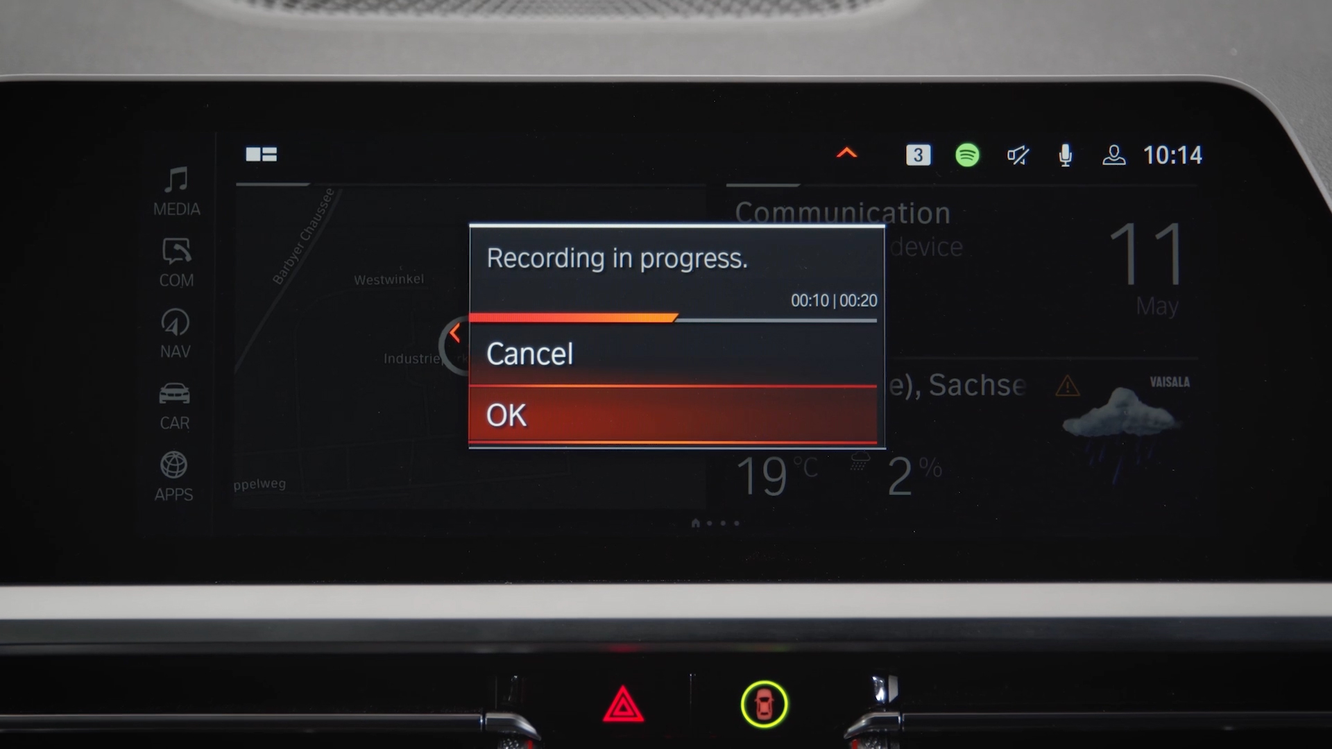 Integração para smartphone e Drive Recorder Integração para smartphone e Drive Recorder