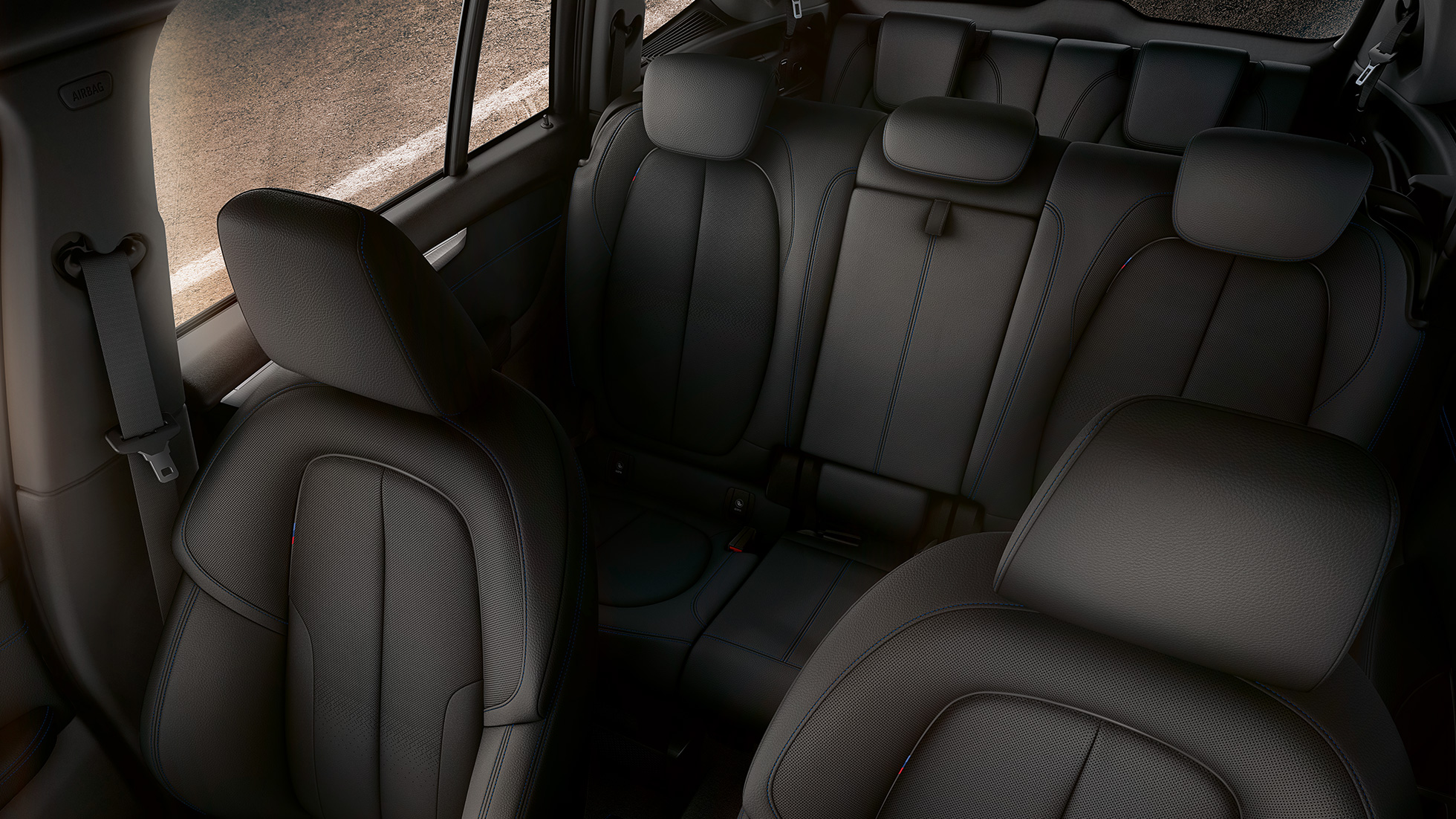 Bancos traseiros, BMW Série 2 Gran Tourer Bancos traseiros, BMW Série Gran Tourer, F46, 2018, interior