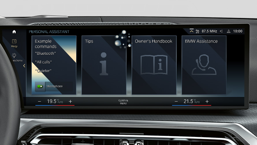 Assistente Pessoal Inteligente BMW BMW Série 3 Berlina, LCI, G20, Assistente Pessoal Inteligente BMW