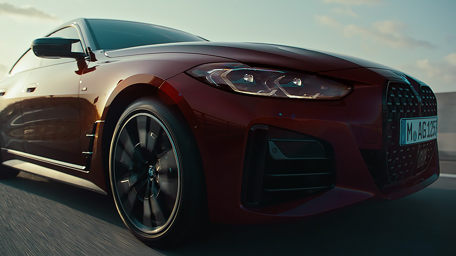 BMW Série 4 Gran Coupé, G26, 2021, design exterior em vídeo BMW Série 4 Gran Coupé, G26, 2021, design exterior em vídeo