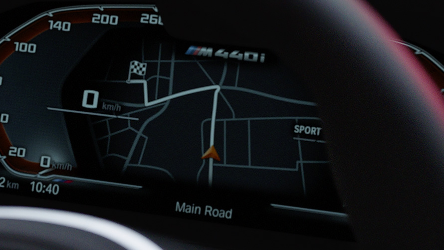 BMW Série 4 Gran Coupé, G26, 2021, design interior em vídeo BMW Série 4 Gran Coupé, G26, 2021, design interior em vídeo