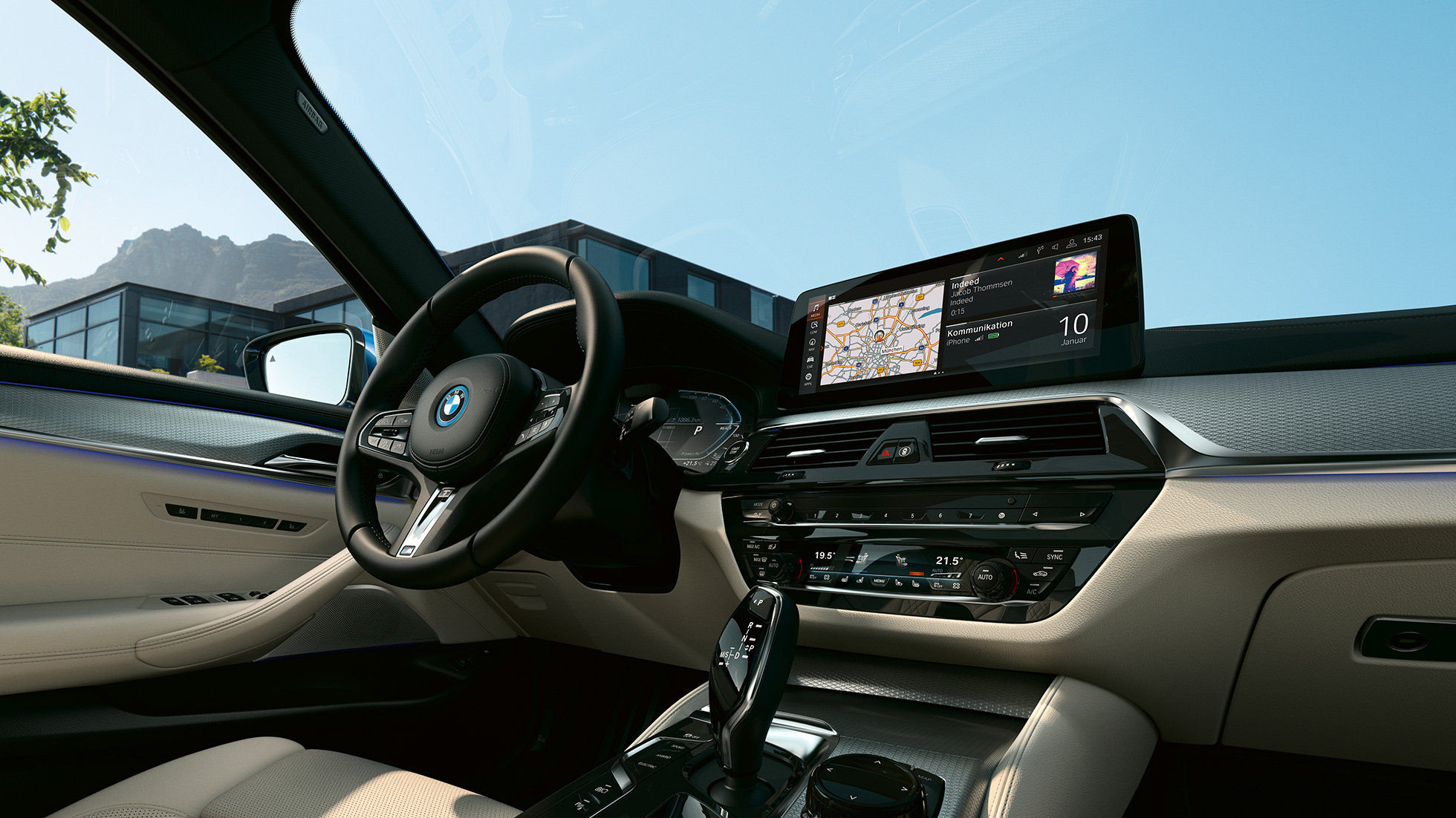 Interior do BMW Série 5 Berlina, G30 BMW Série 5 Berlina, G30, atualização, 2020, interior