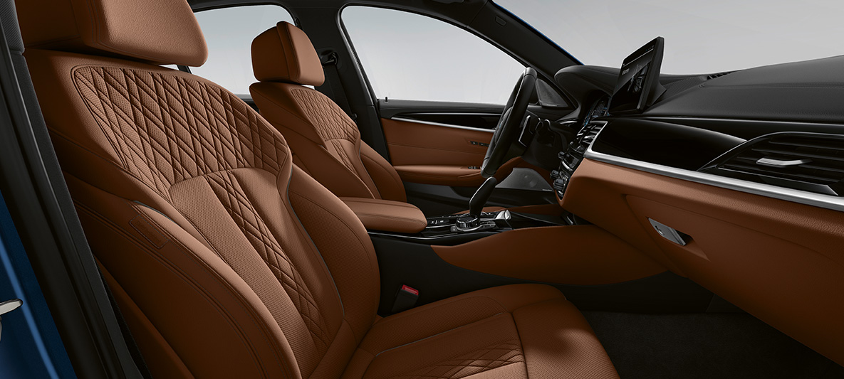 Pele integral, BMW Série 5 Berlina, BMW Individual, G30, interior Pele integral, BMW Série 5 Berlina, BMW Individual, G30, atualização, 2020, interior, posto de condução