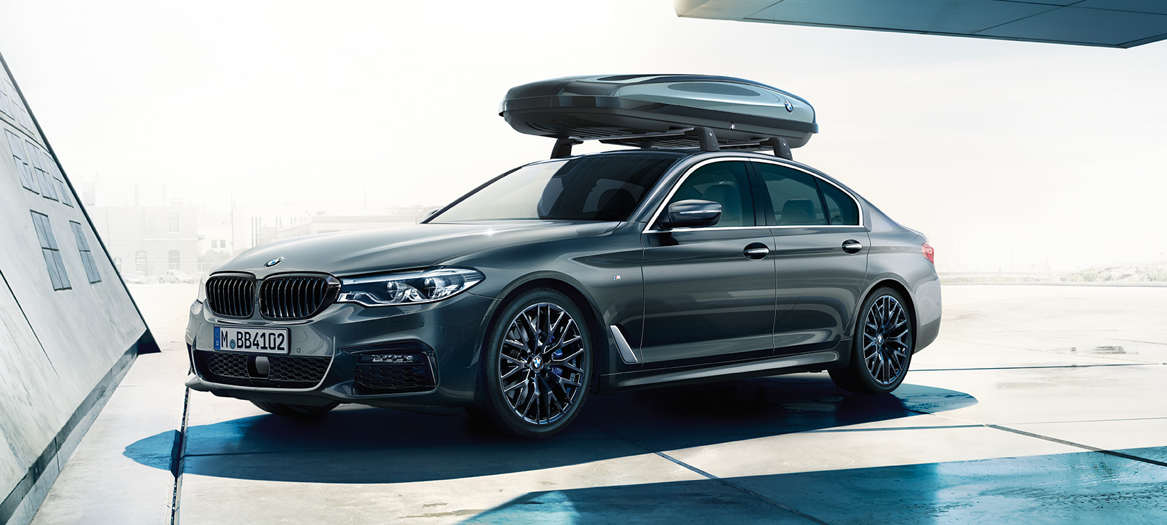 Acessórios, BMW Série 5 Berlina, G30 BMW Série 5 Berlina, G30, com bagageira de tejadilho BMW 520