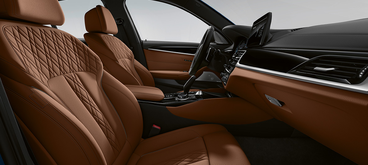 Pele integral, BMW Série 5 Touring, G31, BMW Individual, interior Pele integral, BMW Série 5 Touring, BMW Individual, G31, atualização, 2020, interior, posto de condução