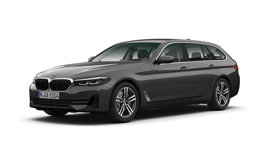 BMW Série 5 Touring (G31), perspetiva dianteira a três quartos, parado BMW Série 5 Touring (G31), perspetiva dianteira a três quartos, parado