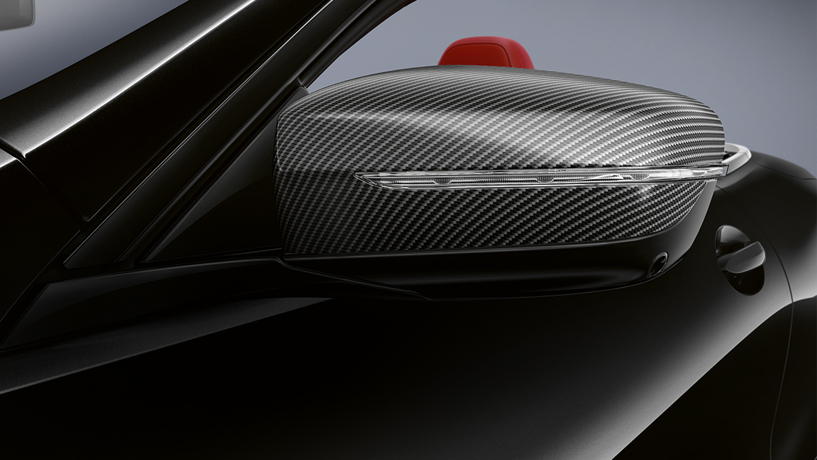 BMW M850i xDrive, capas dos espelhos retrovisores exteriores em carbono. BMW M850i xDrive, capas dos espelhos retrovisores exteriores em carbono.