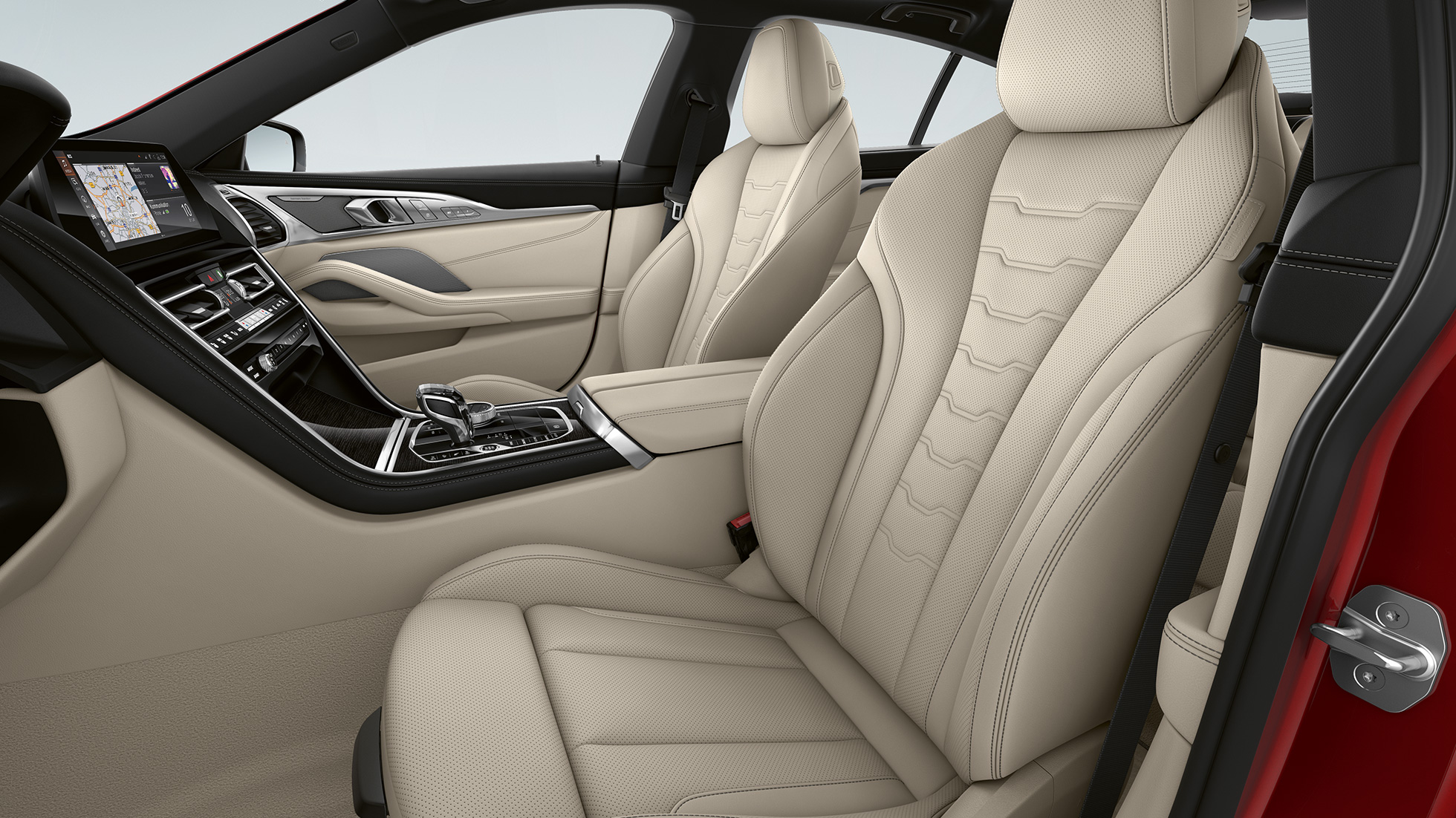 Equipamento interior da versão base BMW Série 8 Gran Coupé, equipamento interior da versão base