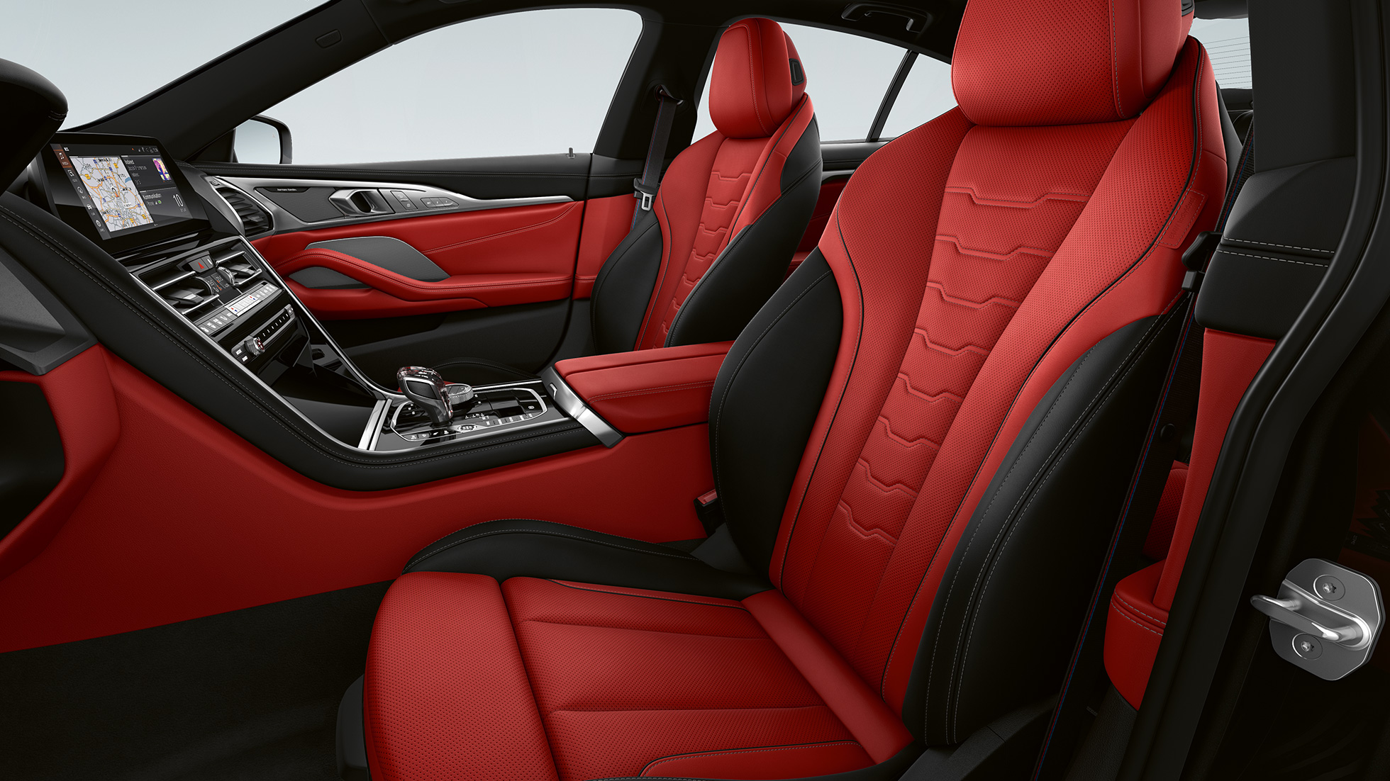Equipamento interior do Pack Desportivo M BMW Série 8 Gran Coupé, equipamento interior do Pack Desportivo M