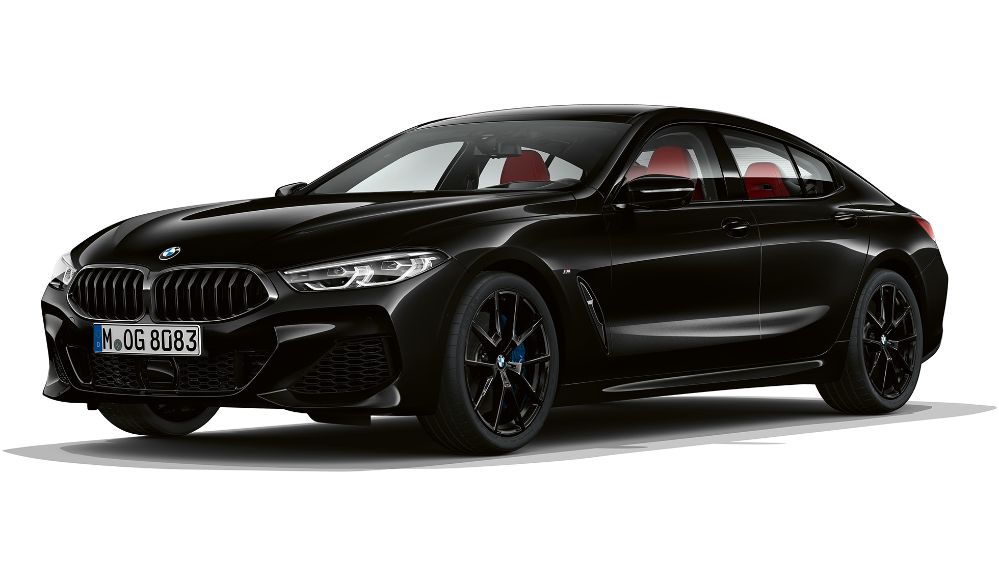 Pack Desportivo M, perspetiva frontal a três quartos BMW Série 8 Gran Coupé, Pack Desportivo M, perspetiva frontal a três quartos