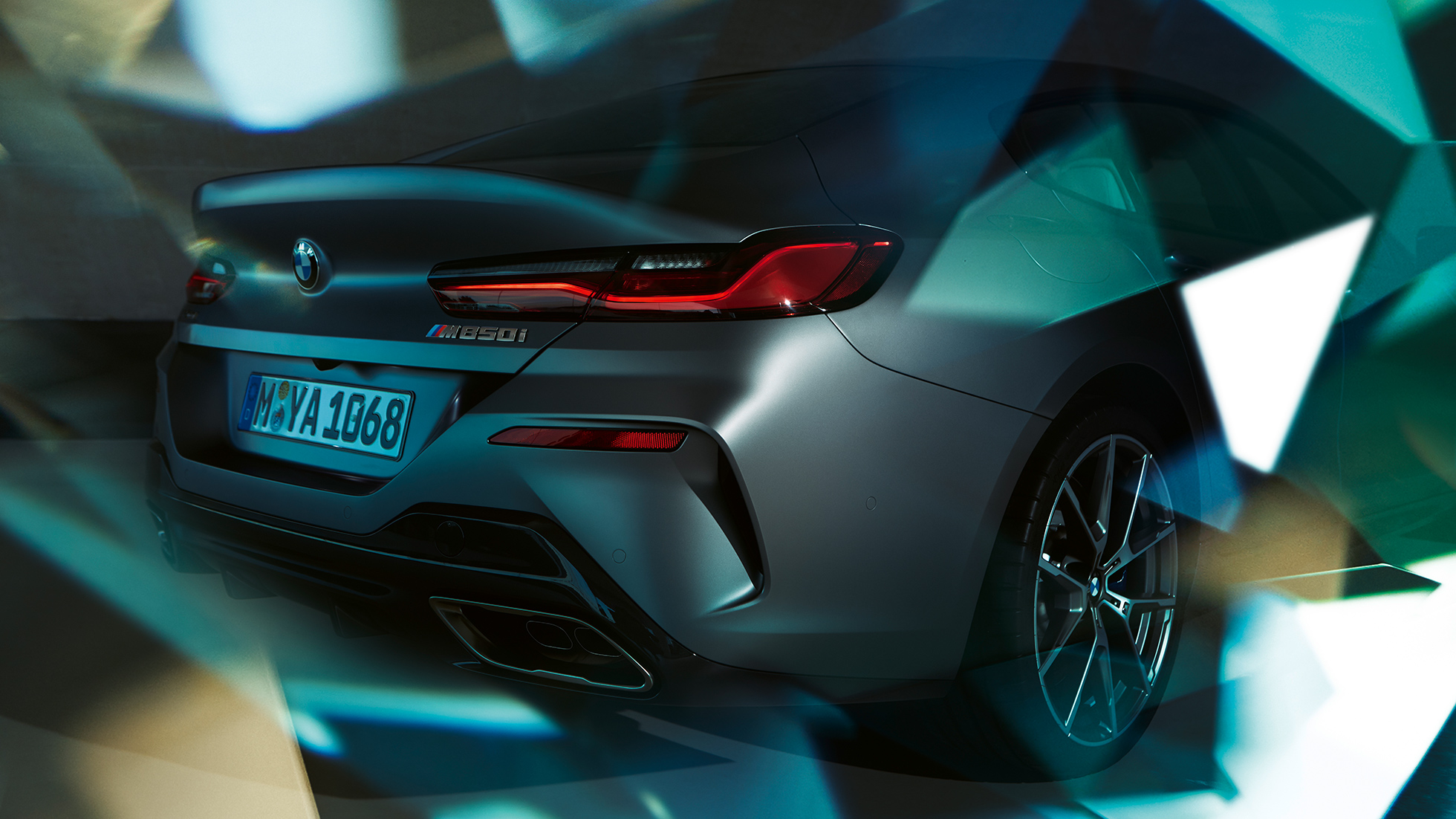 Design de automóvel desportivo BMW Série 8 Gran Coupé, design de automóvel desportivo