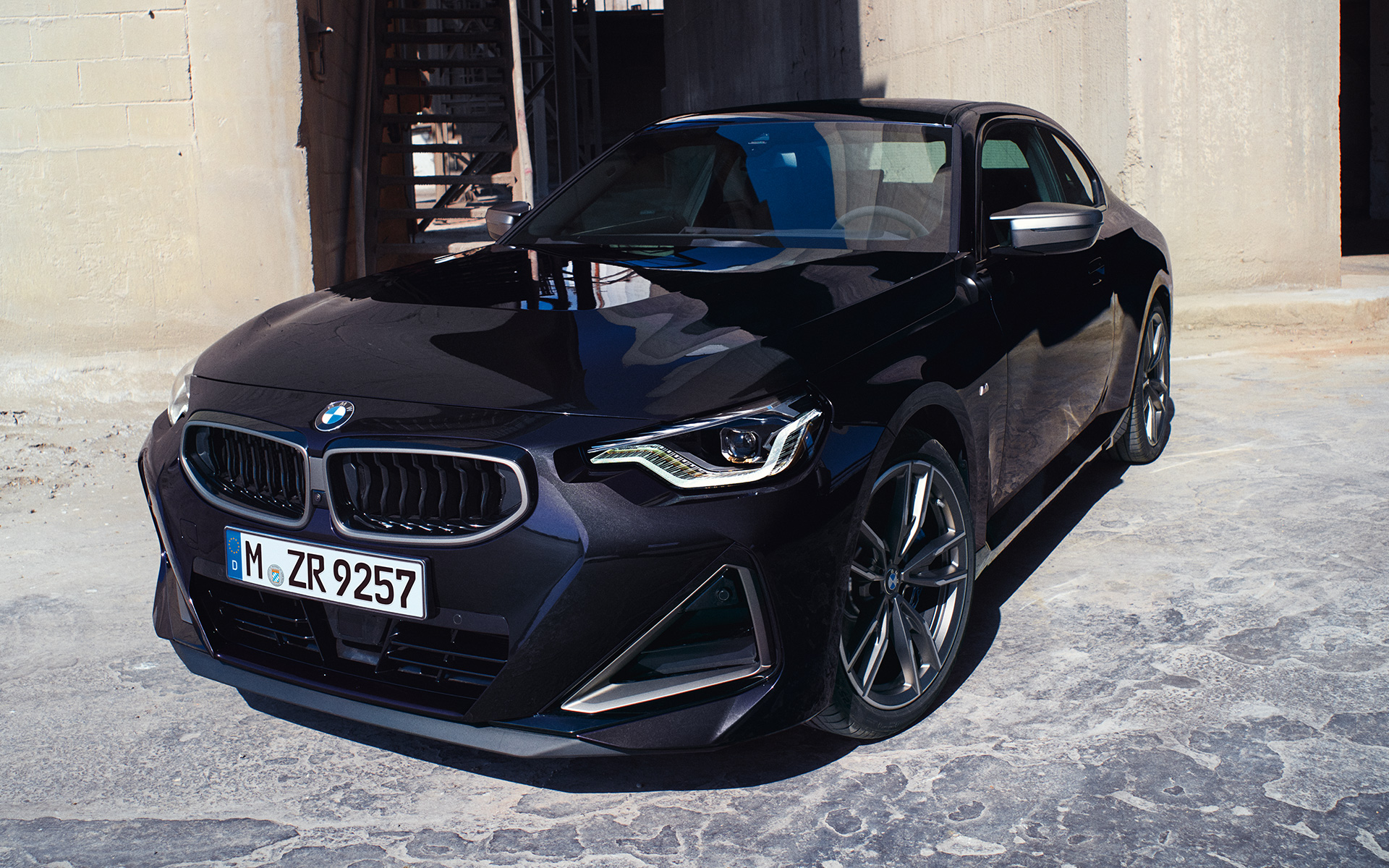BMW M240i, G42, sensação do design da dianteira Sensação do design da dianteira, BMW M240i, G42