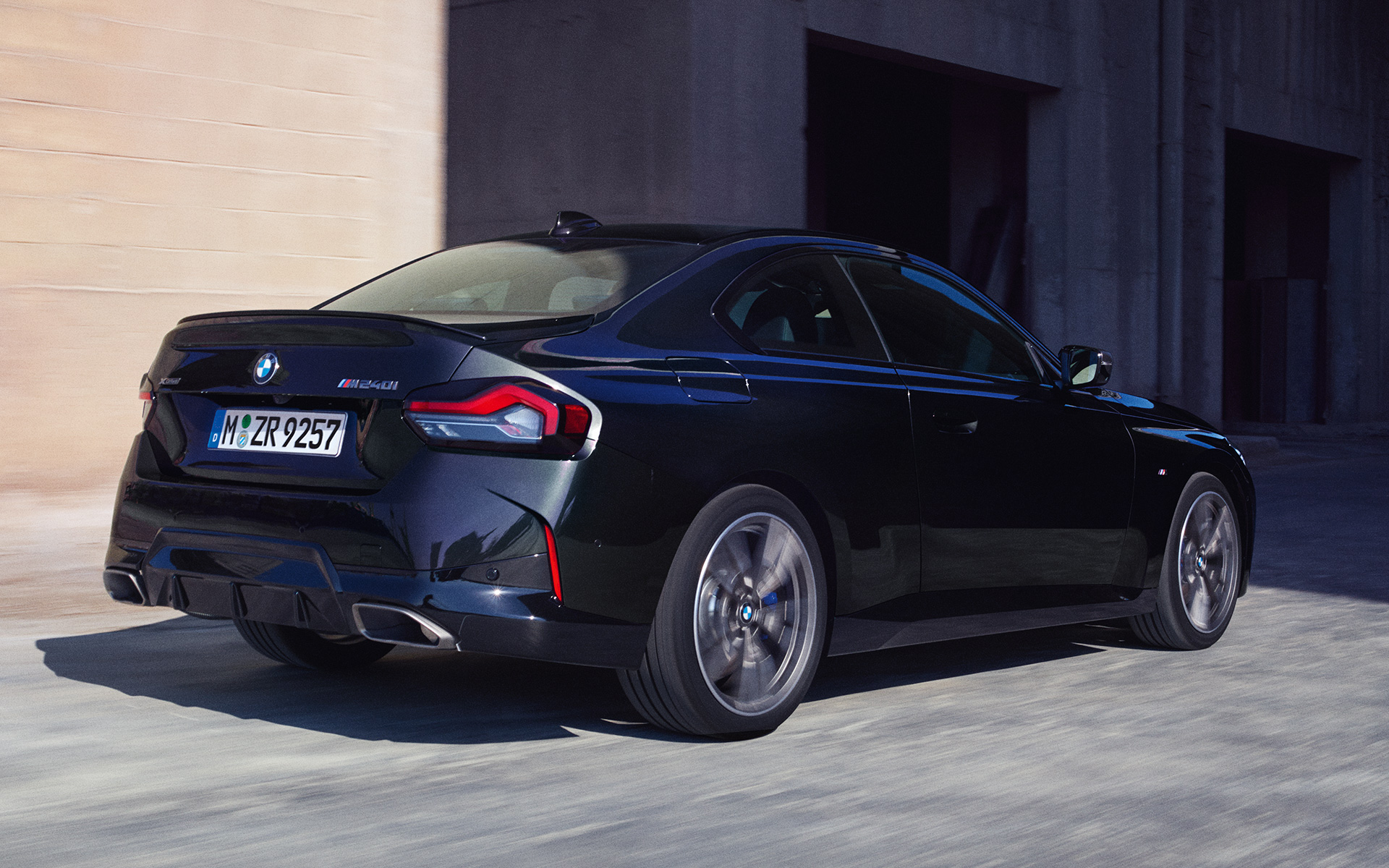 BMW M240i, G42, traseira desportiva Traseira desportiva, BMW M240i, G42