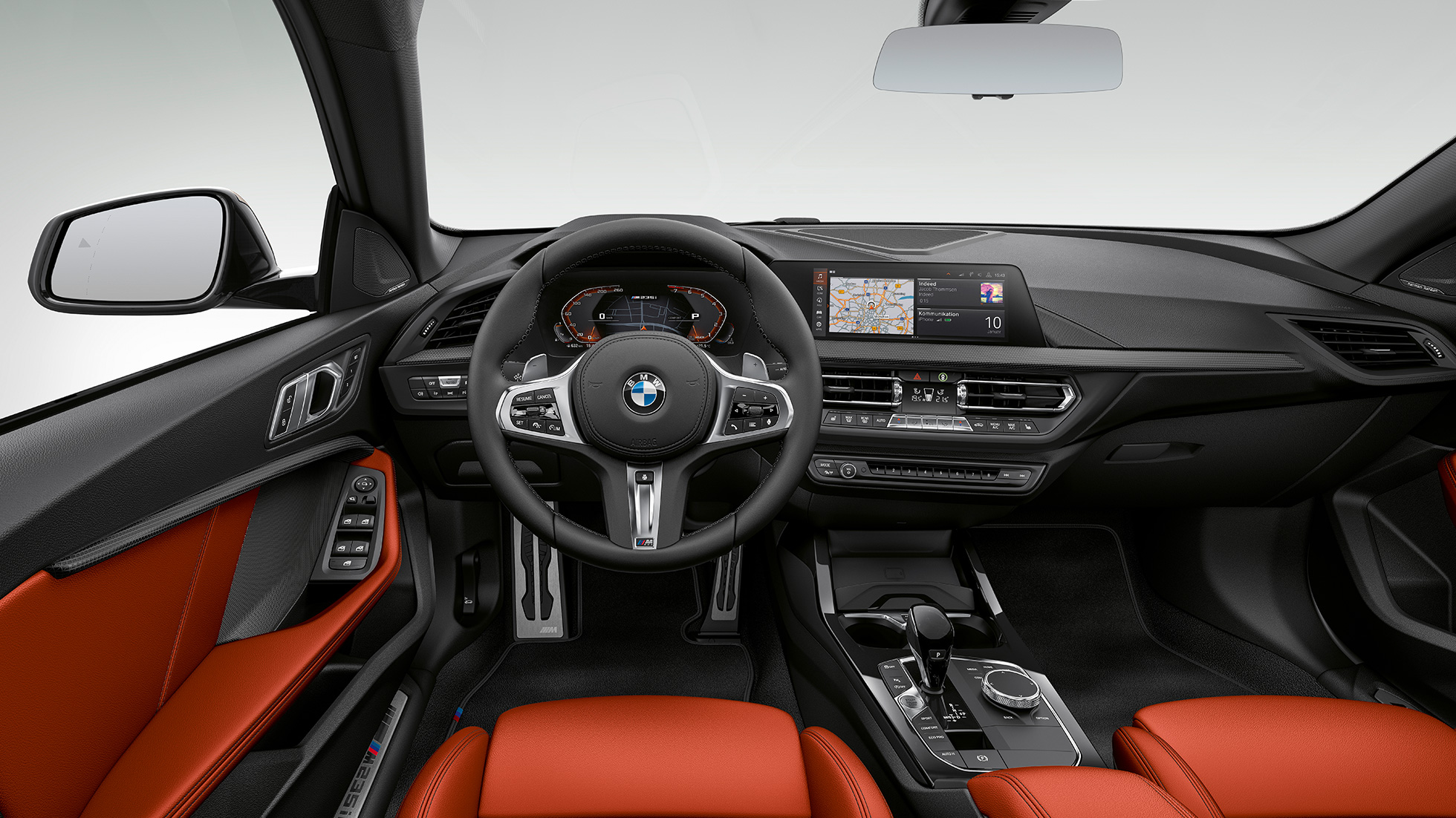 Design interior do BMW M235i xDrive Gran Coupé Design interior do BMW M235i xDrive Gran Coupé, 2020, F44