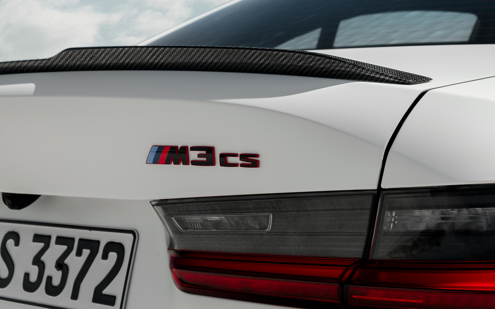 Logótipos específicos CS, BMW M3 CS, G80 BMW M3 CS, G80, logótipos específicos CS