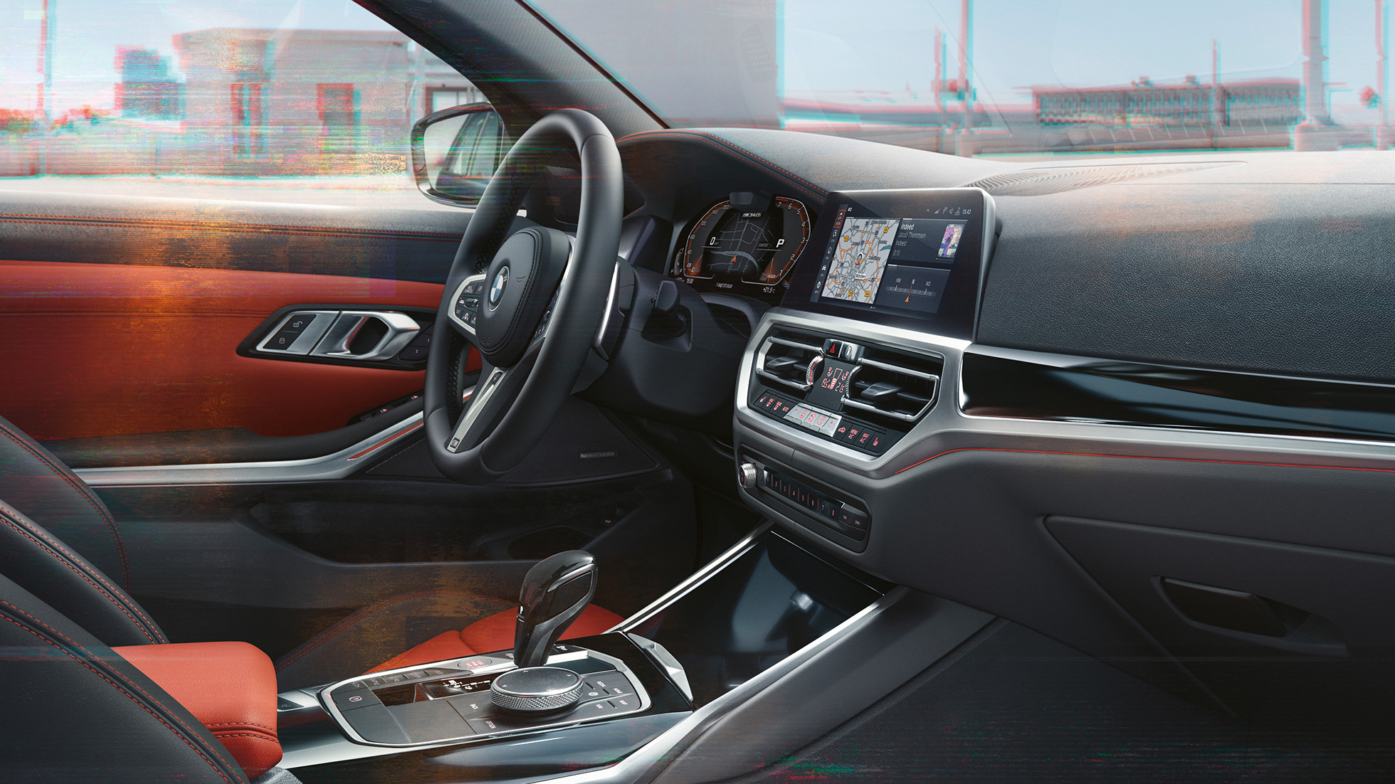 Design interior BMW M340i xDrive Touring, design interior