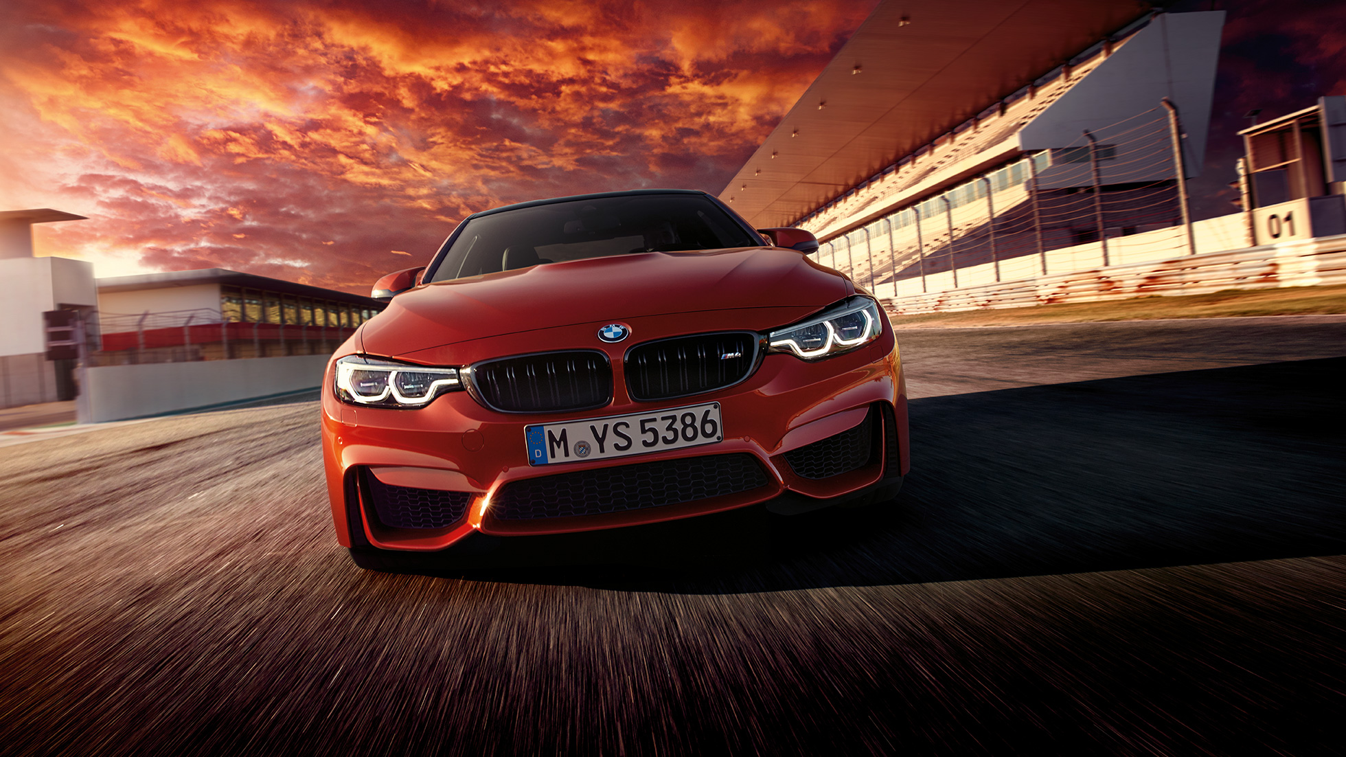 BMW M4 Coupé, frente BMW M4 Coupé, design, frente
