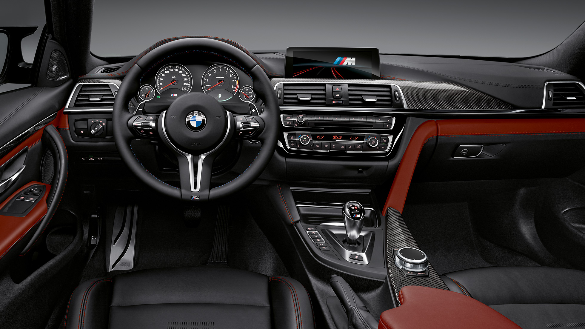 BMW M4 Coupé, posto de condução BMW M4 Coupé, design, posto de condução