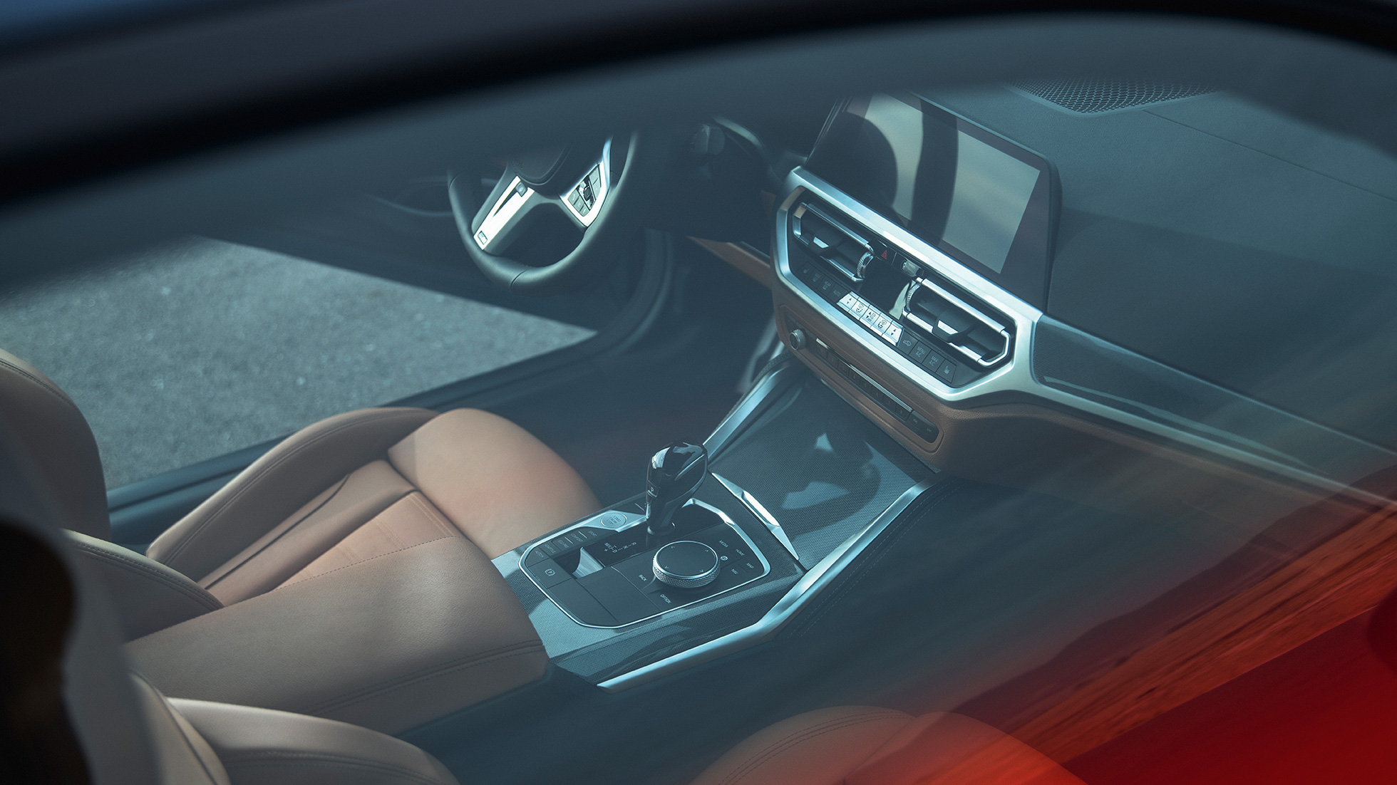 Interior do BMW M440i xDrive Coupé, G22, 2020 BMW M440i xDrive Coupé, pintura Arctic Race metalizada, G22, 2020, interior
