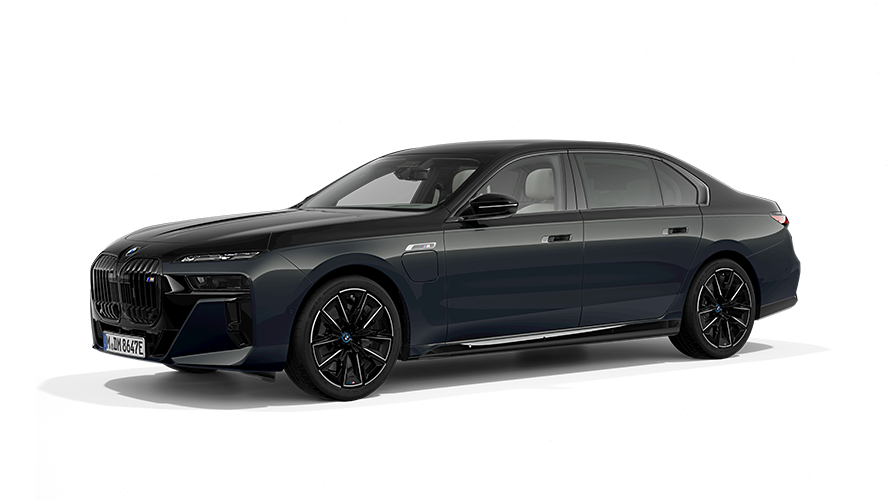 BMW M760e (G70), perspetiva dianteira a três quartos, parado BMW M760e (G70), perspetiva dianteira a três quartos, parado
