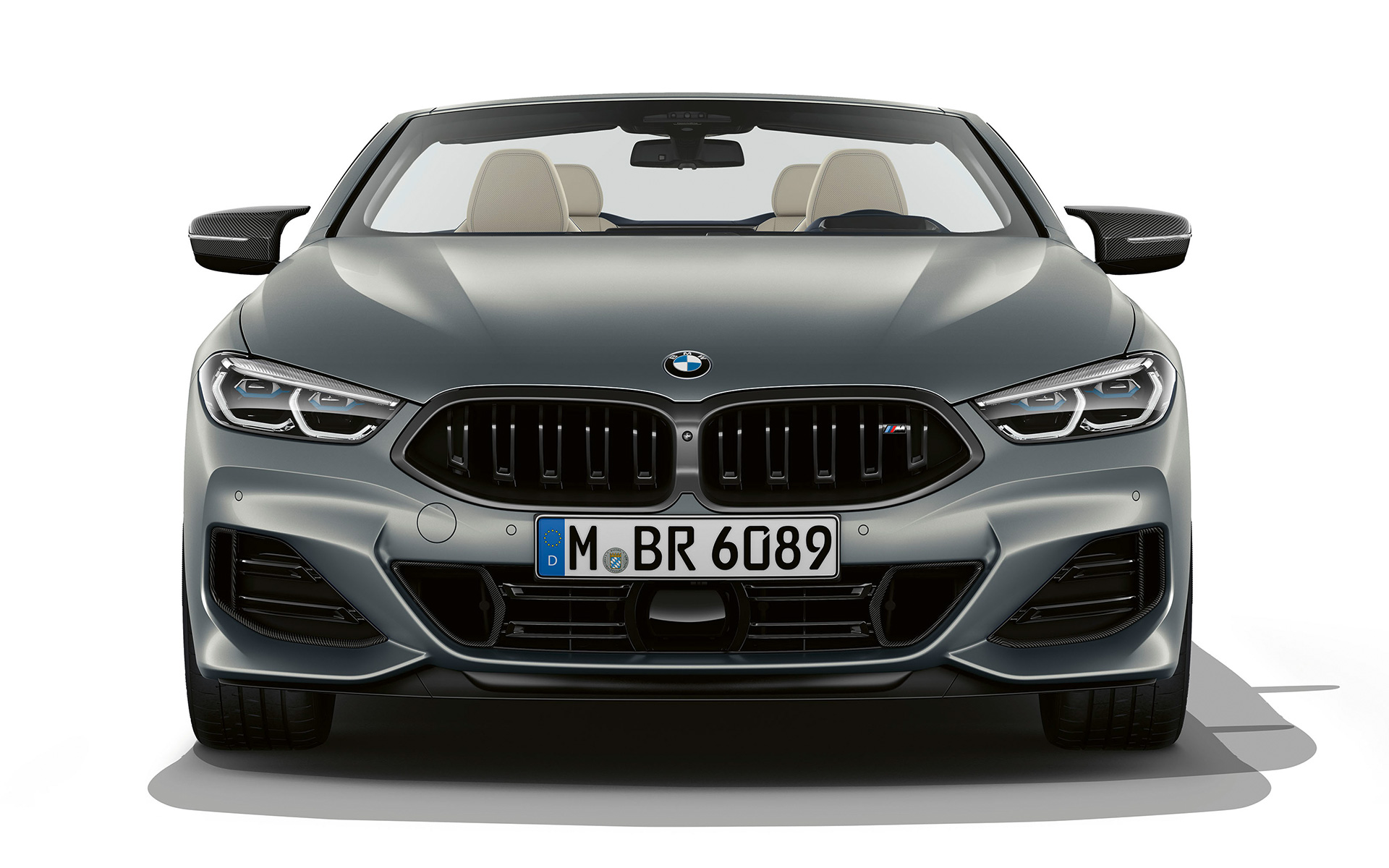 Perspetiva frontal, BMW M850i xDrive Cabrio, G14, LCI, atualização, 2022 BMW M850i xDrive Cabrio, G14, LCI, atualização, 2022, perspetiva frontal