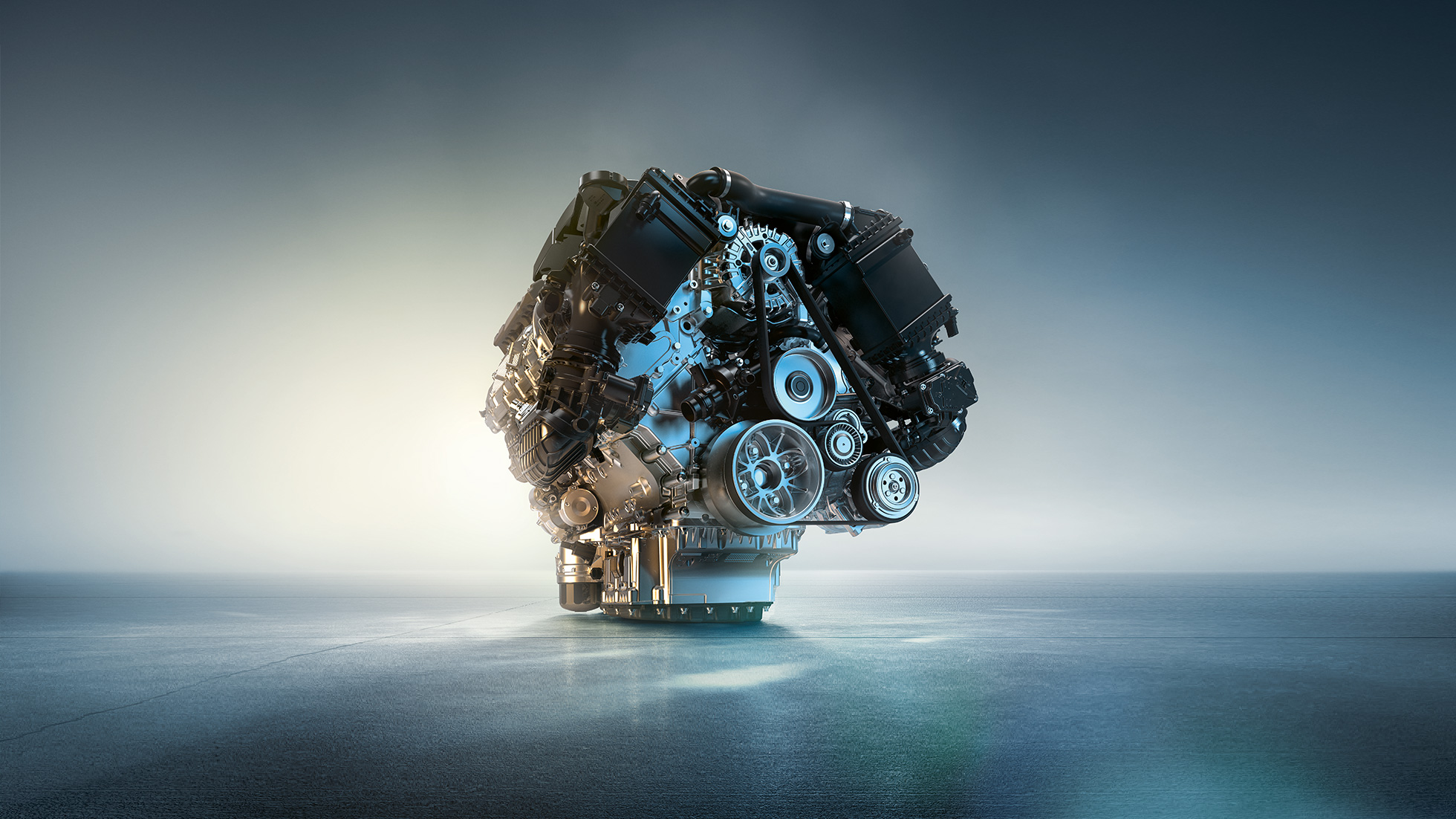 Motor BMW TwinPower Turbo de 8 cilindros a gasolina BMW M850i xDrive Gran Coupé, motor BMW TwinPower Turbo de 8 cilindros a gasolina