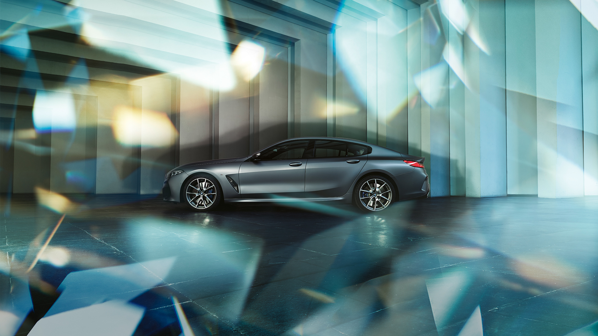 BMW M850i xDrive Gran Coupé, perfil BMW M850i xDrive Gran Coupé, design, perfil