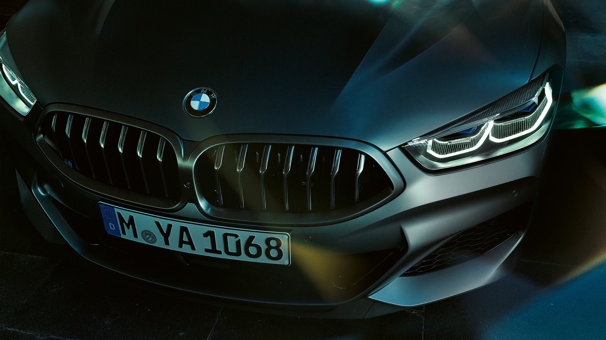 BMW M850i xDrive Gran Coupé, grelha em forma de rim BMW M850i xDrive Gran Coupé, design, grelha em forma de rim