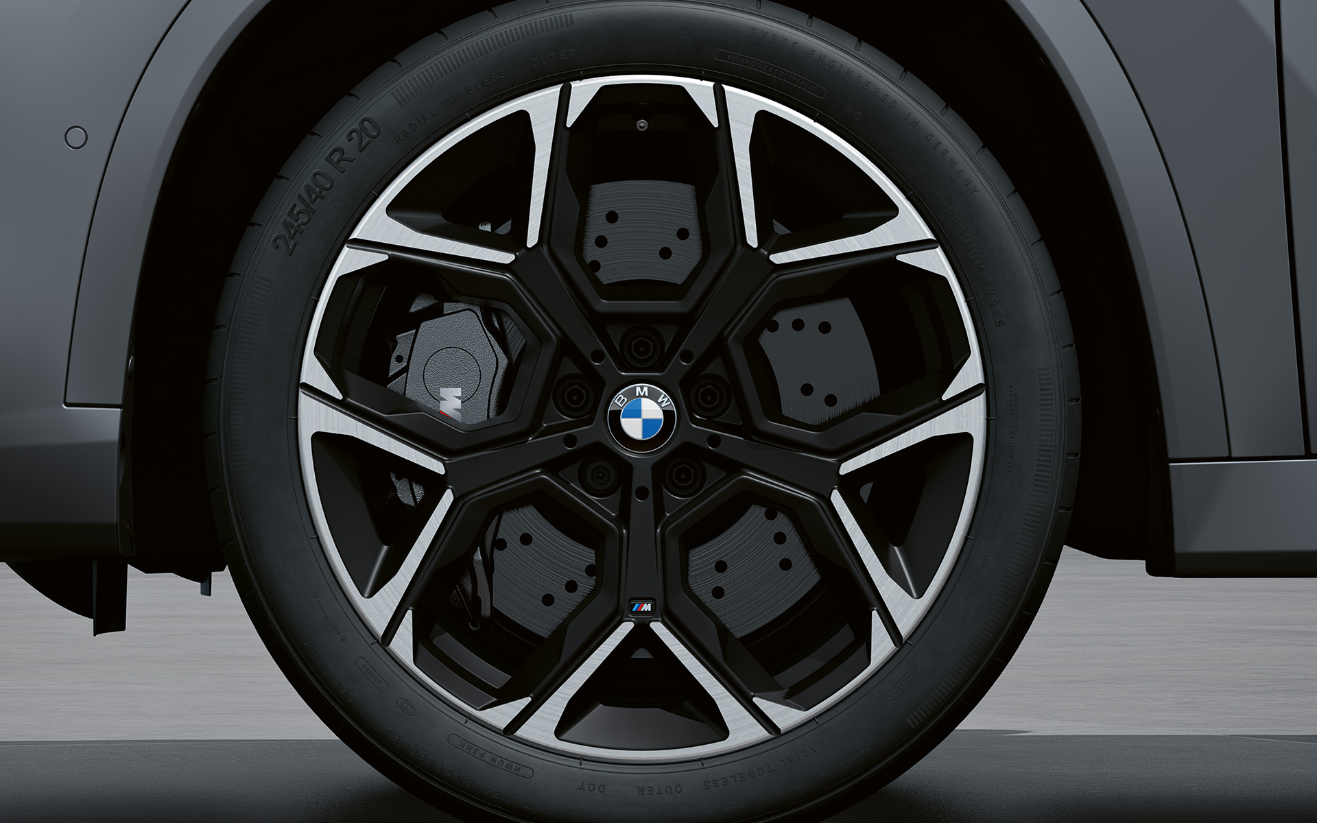 BMW X1 M35i xDrive, jantes de liga leve BMW X1 M35i xDrive, exterior, jantes de liga leve