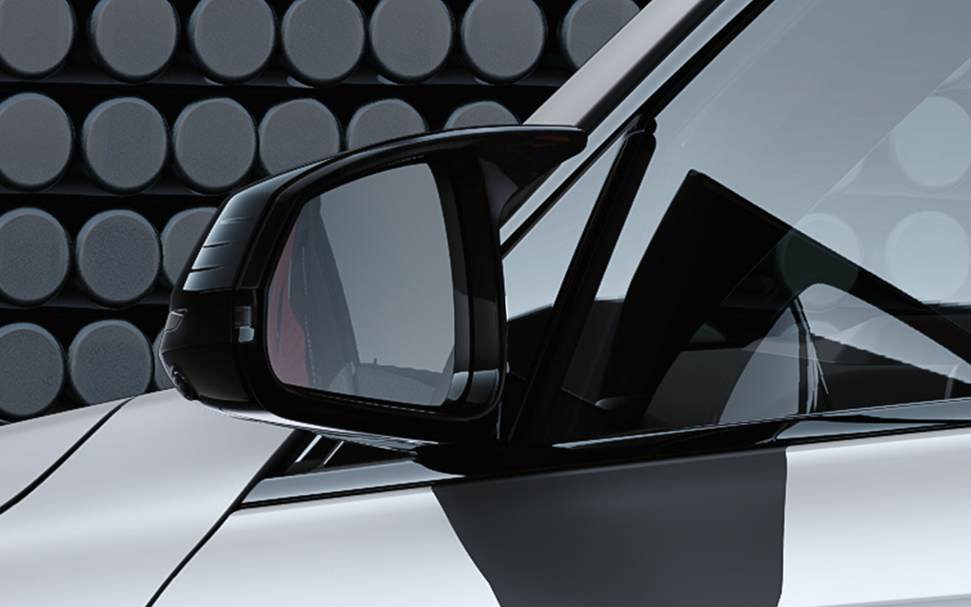 BMW X1 M35i xDrive, detalhe, capas dos espelhos retrovisores exteriores M BMW X1 M35i xDrive, exterior, detalhe, capas dos espelhos retrovisores exteriores M