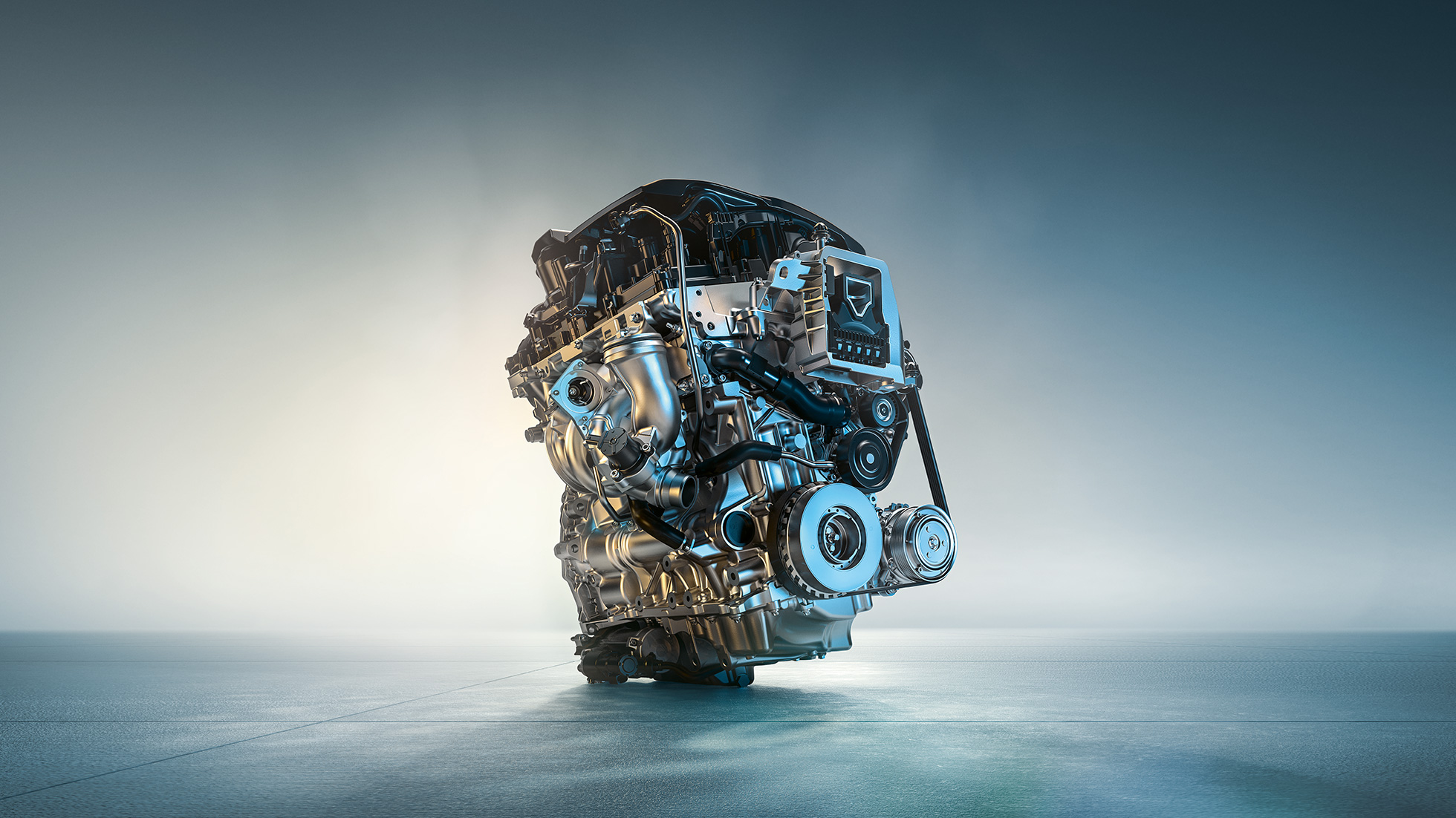 Motor do BMW X2 M35i Motor BMW M TwinPower Turbo a gasolina, BMW X2 M35i, 2018, F39