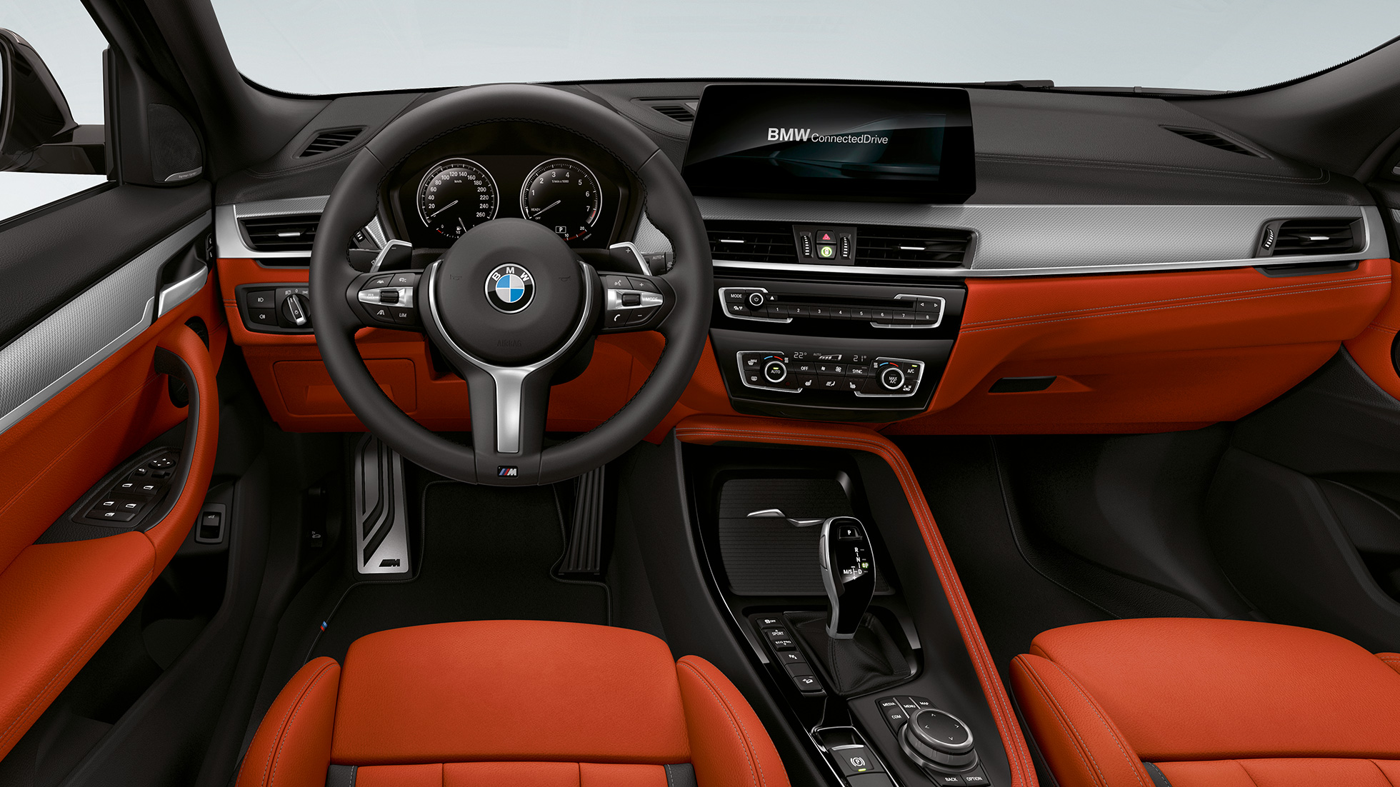 Posto de condução do BMW X2 M35i Posto de condução, BMW X2 M35i, F39, interior