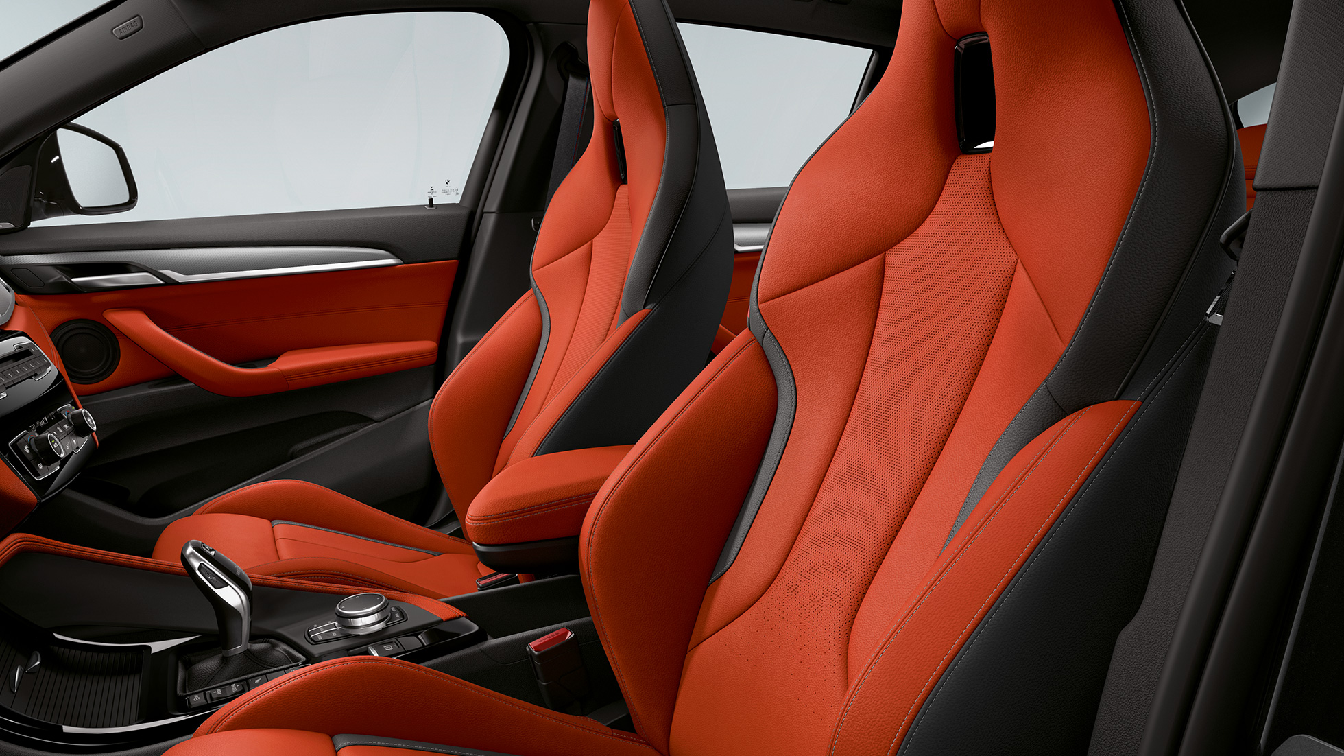 Bancos desportivos M do BMW X2 M35i Bancos desportivos M, BMW X2 M35i, F39, Interior