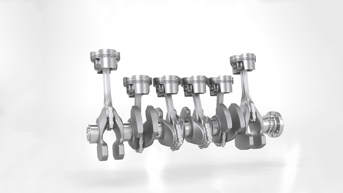 Motor M TwinPower Turbo de 6 cilindros a gasolina de elevado desempenho, acionamento da cambota e êmbolos forjados. BMW X3 M Competition e BMW X3 M, motor M TwinPower Turbo de 6 cilindros a gasolina de elevado desempenho, acionamento da cambota e êmbolos forjados.