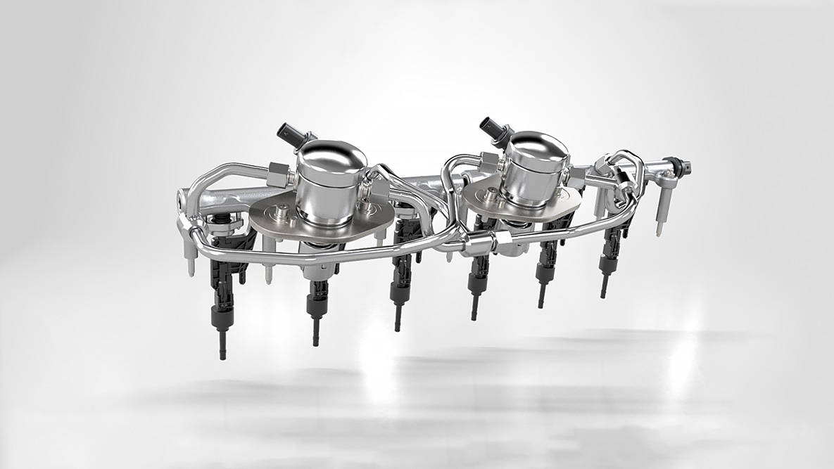 Motor M TwinPower Turbo de 6 cilindros a gasolina de elevado desempenho, injeção de alta pressão. BMW X3 M Competition e BMW X3 M, motor M TwinPower Turbo de 6 cilindros a gasolina de elevado desempenho, injeção de alta pressão.