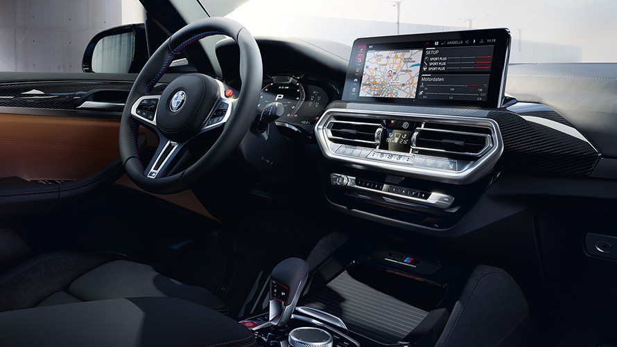 BMW X3 M Competition, F97, LCI, atualização, 2021, cockpit BMW X3 M Competition, F97, LCI, atualização, 2021, cockpit, interior