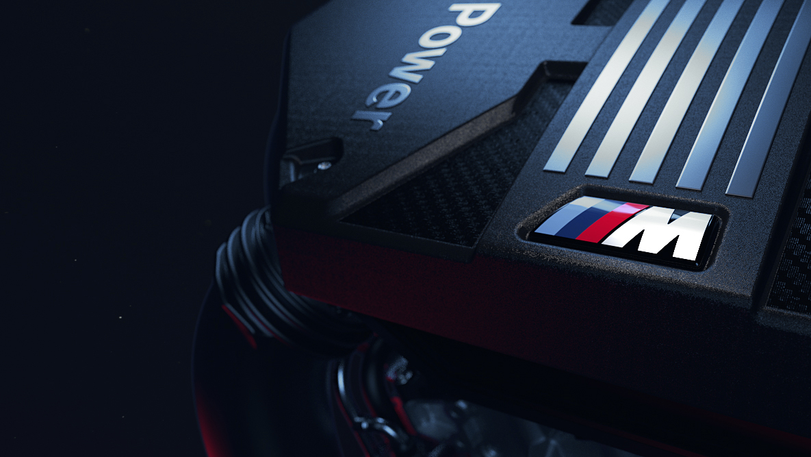 Motor M TwinPower Turbo de 6 cilindros a gasolina de elevado desempenho. BMW X4 M e BMW X4 M Competition, motor M TwinPower Turbo de 6 cilindros a gasolina de elevado desempenho.