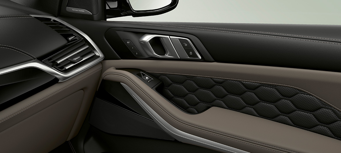 Pele integral Merino do BMW X5 M Pele integral Merino do BMW X5 M, F95, interior