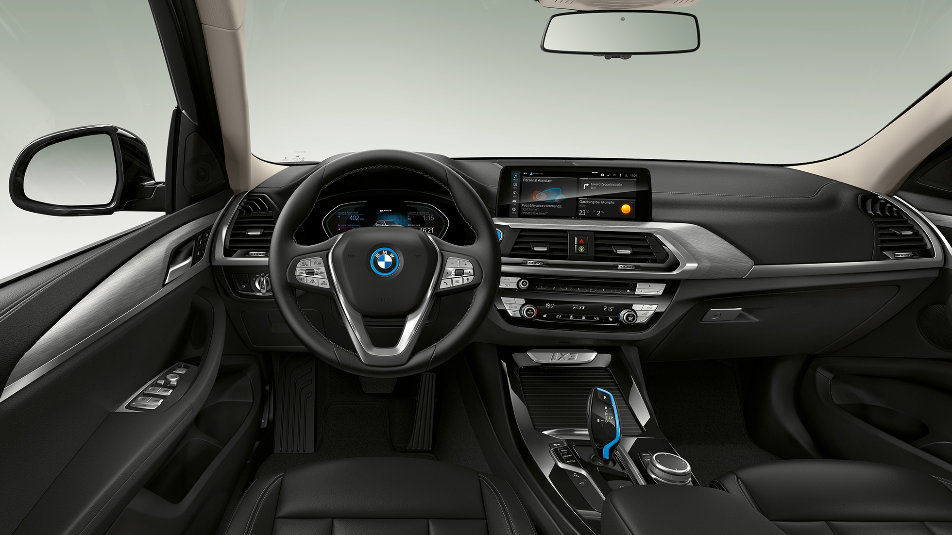 BMW iX3, G08, 2020, Versão “Inspiring”, posto de condução BMW iX3, G08, 2020, Versão “Inspiring”, posto de condução, interior