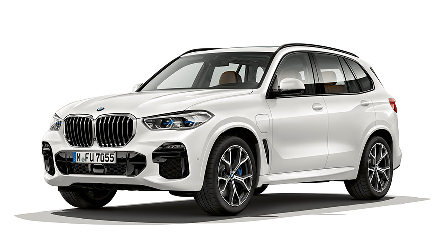Modelos BMW X, BMW X5 híbrido plug-in, G05, perspetiva lateral a três quartos Modelos BMW X, BMW X5 híbrido plug-in, G05, perspetiva lateral a três quartos