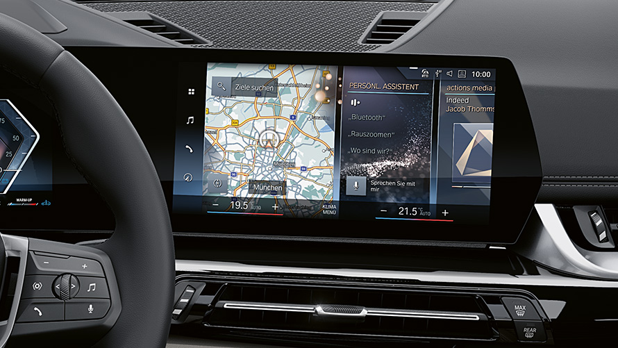 BMW Maps, BMW X1, U11, ICE BMW X1, U11, ICE, Versão xLine, pintura laranja Utah metalizada, BMW Maps