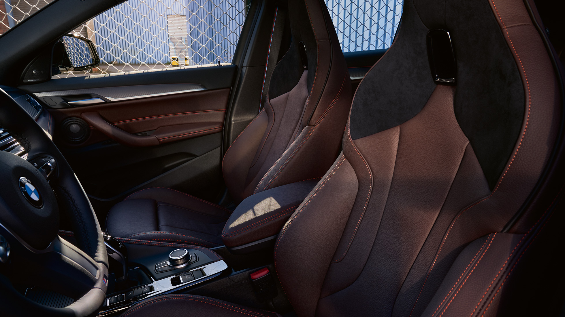 Consola central, BMW X2, F39 BMW X2, 2018, F39, interior, consola central
