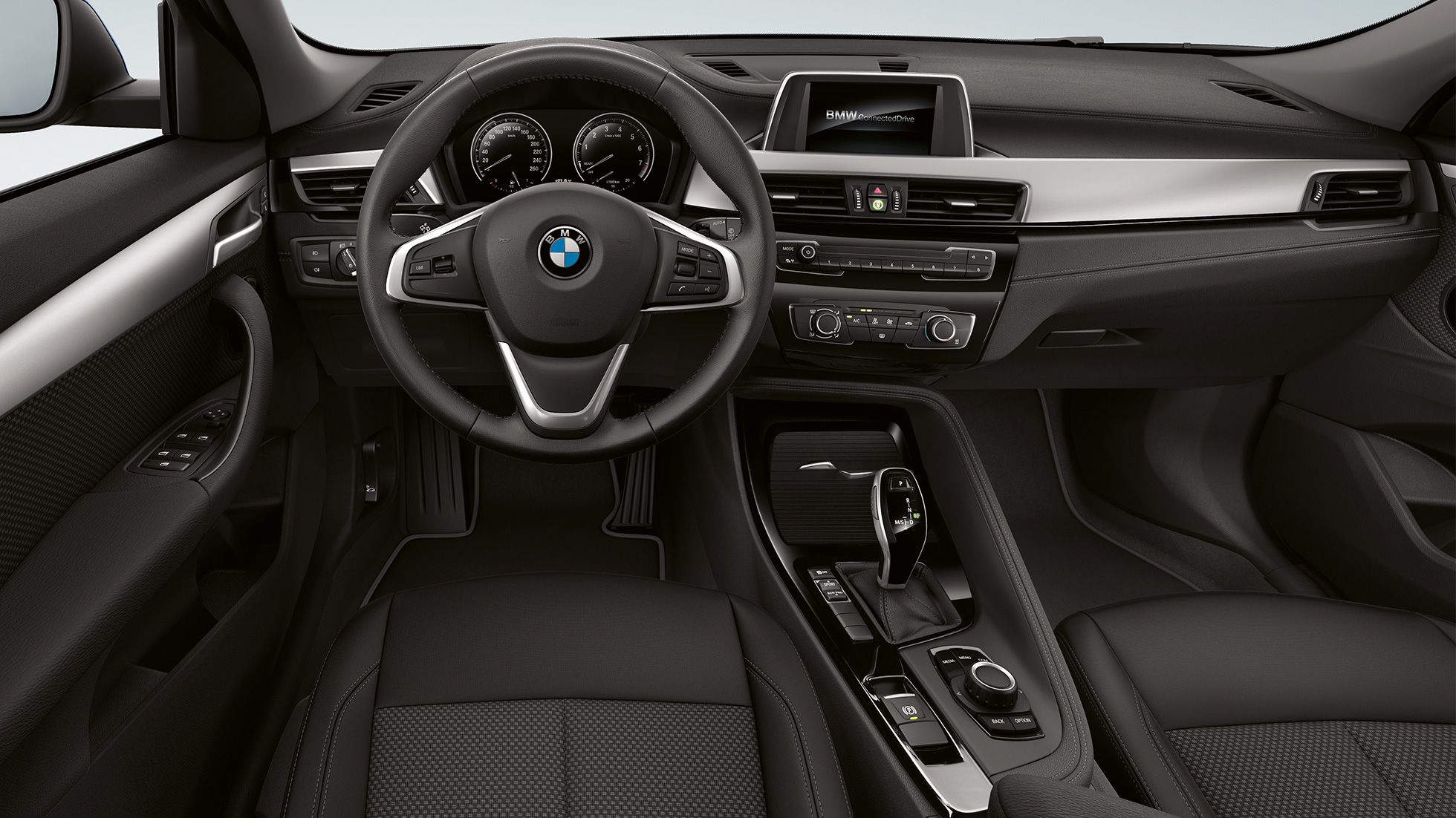 Posto de condução, BMW X2 sDrive20i, Versão Advantage BMW X2 sDrive20i, Versão Advantage, 2018, F39, interior, posto de condução