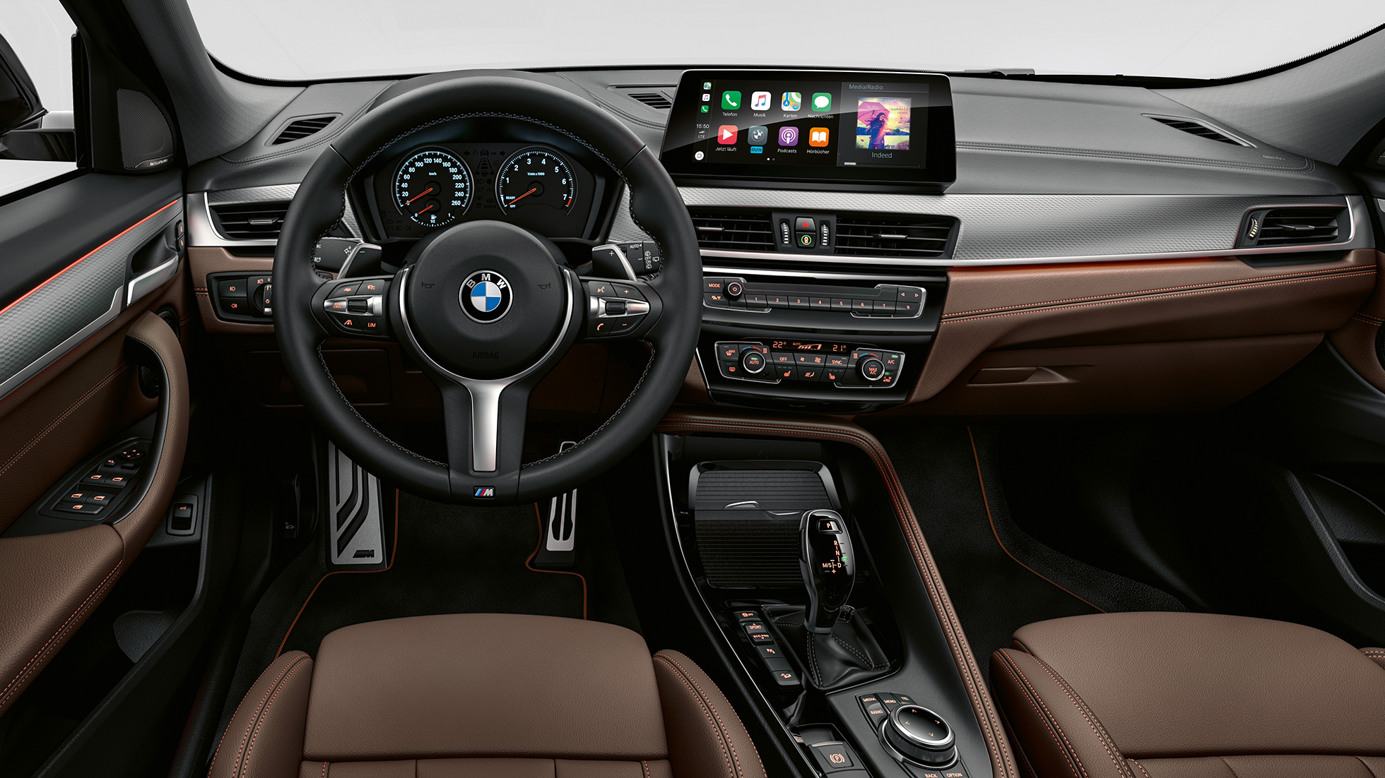 Cockpit do BMW X2, Versão Edition M Mesh BMW X2, Versão Edition M Mesh, 2020, F39, interior, cockpit