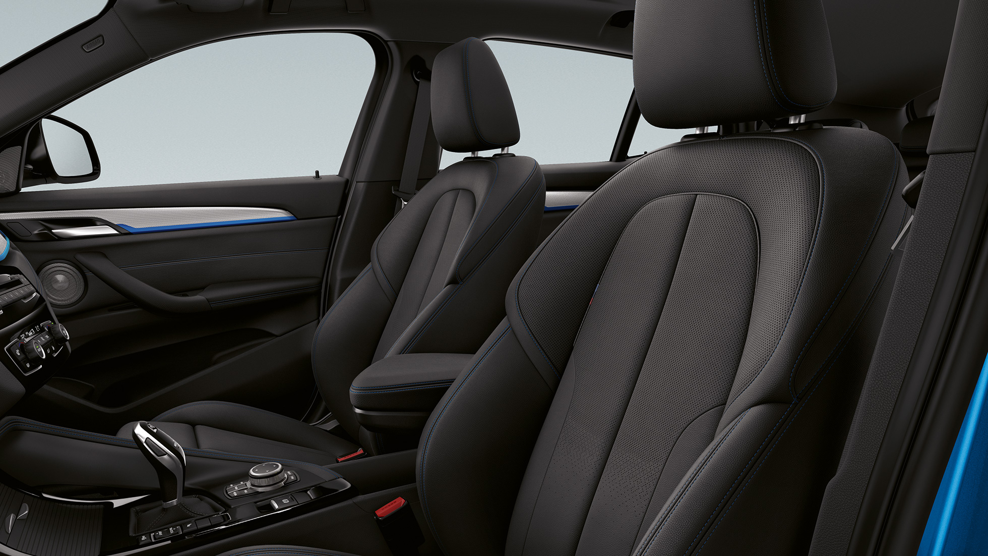 Design em pele, BMW X2 sDrive20i, Versão Desportiva M BMW X2 sDrive20i, Versão Desportiva M, 2018, F39, design interior em pele